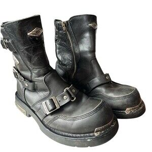 Harley-Davidson Men's Motorcycle Boots Biker Size 11 USA READ